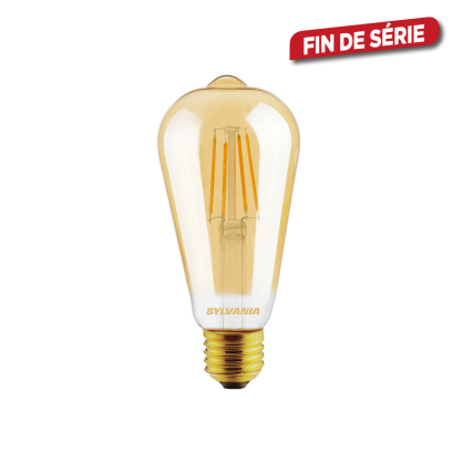 Ampoule LED Vintage E27 4,5 W 420 lm blanc chaud SYLVANIA