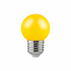 Ampoule LED Boule E27 1 W 80 lm jaune SYLVANIA