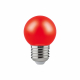Ampoule LED Boule E27 1 W 80 lm rouge SYLVANIA