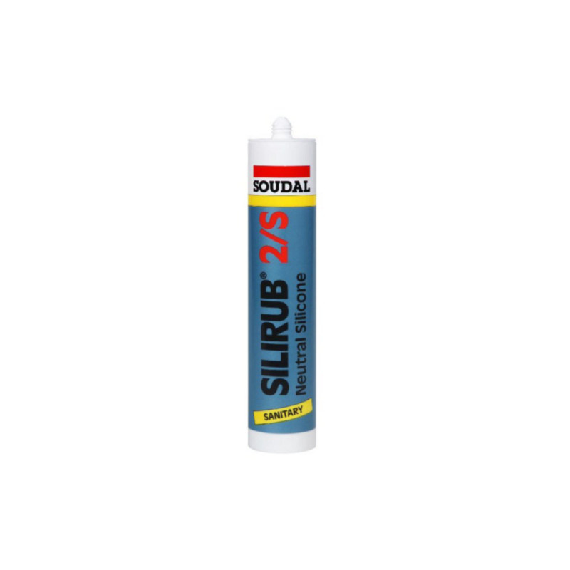 Silicone Silirub 2S Transparent 310 ml SOUDAL