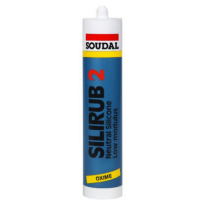 Silicone Silirub 2 Gris 310 ml SOUDAL