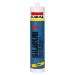 Silicone Silirub 2 Transparent 310 ml SOUDAL