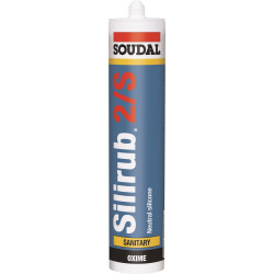 Silicone Silirub 2S Gris 310 ml SOUDAL