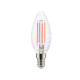Ampoule LED flamme torsadée E14 4,5 W 470 lm blanc chaud SYLVANIA