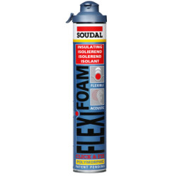 Mousse PU flexible Click & Fix 750 ml SOUDAL