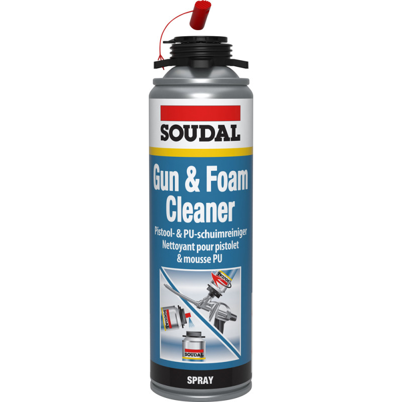 Nettoyant pour pistolet 500 ml SOUDAL