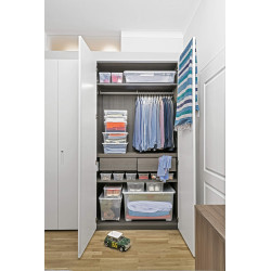 Boite de rangement pour chaussures 5 L 4 pièces Boite de rangement pour chaussures 5 L 4 pièces