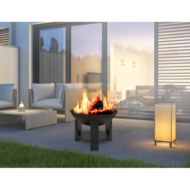 Brasero avec plateau Ø 60 x 40 cm PRACTO GARDEN