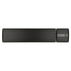 Chauffage de terrasse électrique Hermes 1500 W PRACTO GARDEN
