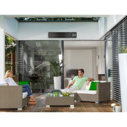 Chauffage de terrasse électrique Hermes 1500 W PRACTO GARDEN Chauffage de terrasse électrique Hermes 1500 W PRACTO GARDEN