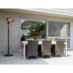 Chauffage de terrasse électrique Auxo 2000 W PRACTO GARDEN