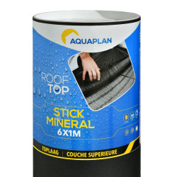 Couche de finition autocollante Mineral 6 m AQUAPLAN
