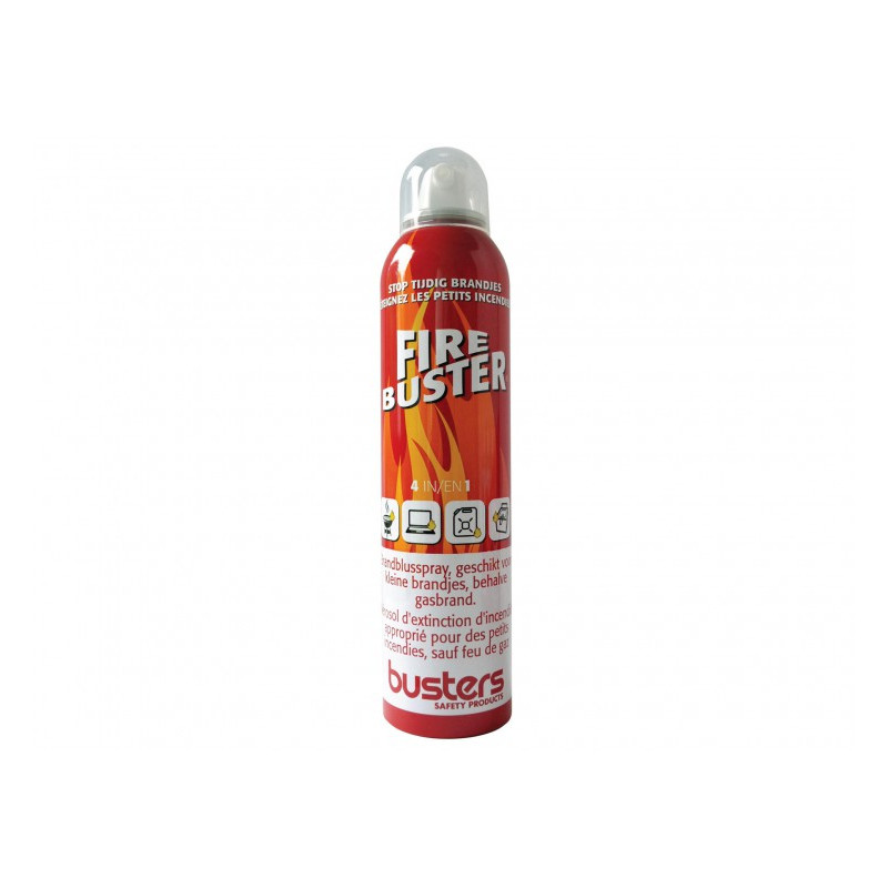 Aérosol d'extinction d'incendie Fire Buster 250 ml