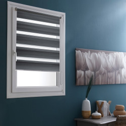 Store enrouleur Easy anthracite 112 x 190 cm MADECO Store enrouleur Easy anthracite 112 x 190 cm MADECO