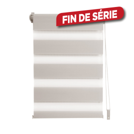 Store enrouleur Easy taupe 122 x 190 cm MADECO