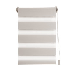 Store enrouleur Easy taupe 42 x 190 cm MADECO Store enrouleur Easy taupe 42 x 190 cm MADECO