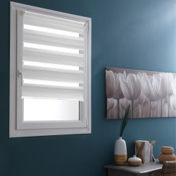 Store enrouleur Easy blanc 62 x 190 cm MADECO