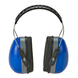 Casque anti-bruits professionnel, serre-tête flexible rembourré, ajustable