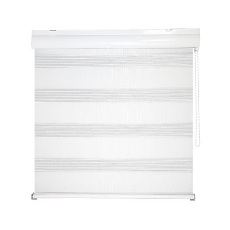 Store enrouleur Jalousy blanc 60 x 220 cm MADECO