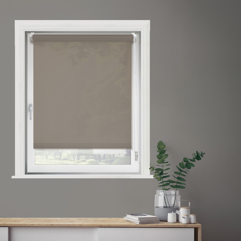 Store enrouleur tamisant Easy Roll gris musaraigne 62 x 190 cm MADECO Store enrouleur tamisant Easy Roll gris musaraigne 62 x 190 cm MADECO