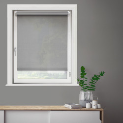 Store enrouleur tamisant Easy Roll gris 62 x 190 cm MADECO Store enrouleur tamisant Easy Roll gris 62 x 190 cm MADECO