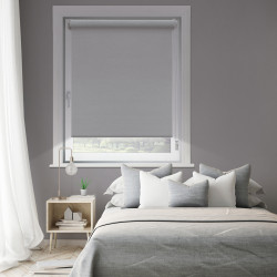 Store enrouleur occultant Easy Roll gris 52 x 190 cm MADECO Store enrouleur occultant Easy Roll gris 52 x 190 cm MADECO