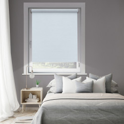 Store enrouleur occultant Easy Roll blanc 52 x 190 cm MADECO Store enrouleur occultant Easy Roll blanc 52 x 190 cm MADECO