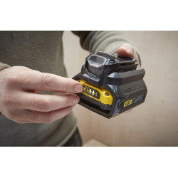 Adaptateur V20 pour batterie SFM Heritage STANLEY FATMAX Adaptateur V20 pour batterie SFM Heritage STANLEY FATMAX