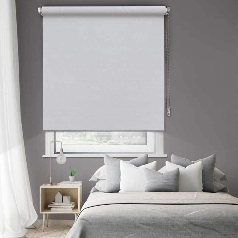 Store enrouleur occultant Must blanc 90 x 190 cm MADECO Store enrouleur occultant Must blanc 90 x 190 cm MADECO