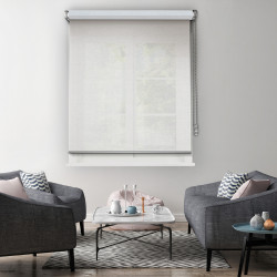 Store enrouleur tamisant Must blanc 180 x 250 cm MADECO Store enrouleur tamisant Must blanc 180 x 250 cm MADECO