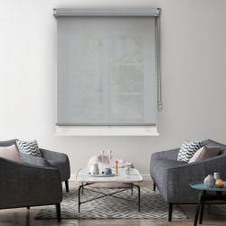 Store enrouleur tamisant Must gris 120 x 190 cm MADECO Store enrouleur tamisant Must gris 120 x 190 cm MADECO