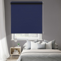 Store enrouleur occultant bleu marine 90 x 190 cm MADECO Store enrouleur occultant bleu marine 90 x 190 cm MADECO