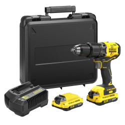 Perceuse à percussion SFMCD715D2K-QW STANLEY FATMAX 18V | STANLEY FATMAX