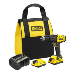 Perceuse à percussion SFMCD711C2S-QW 2 batteries 18V | STANLEY