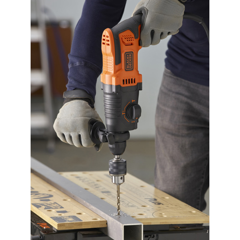 Marteau pneumatique électrique BEHS01K-QS 650 W BLACK+DECKER Marteau pneumatique électrique BEHS01K-QS 650 W BLACK+DECKER