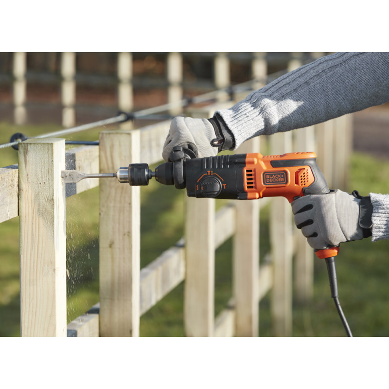 Marteau pneumatique électrique BEHS01K-QS 650 W BLACK+DECKER Marteau pneumatique électrique BEHS01K-QS 650 W BLACK+DECKER