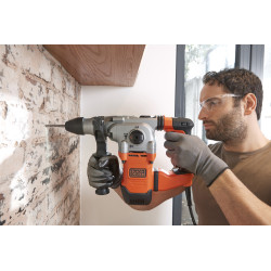 Marteau pneumatique électrique BEHS03K-QS 1250 W BLACK+DECKER Marteau pneumatique électrique BEHS03K-QS 1250 W BLACK+DECKER