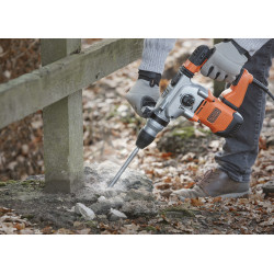 Marteau pneumatique électrique BEHS03K-QS 1250 W BLACK+DECKER Marteau pneumatique électrique BEHS03K-QS 1250 W BLACK+DECKER