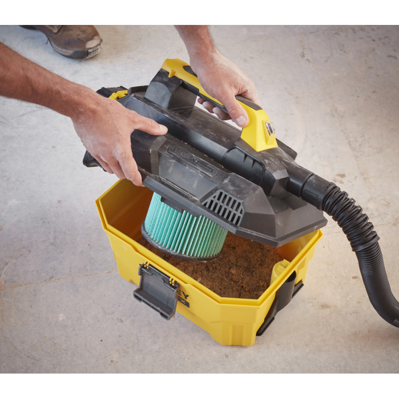 Aspirateur sur batterie SFMCV002B-XJ 18 V STANLEY FATMAX Aspirateur sur batterie SFMCV002B-XJ 18 V STANLEY FATMAX