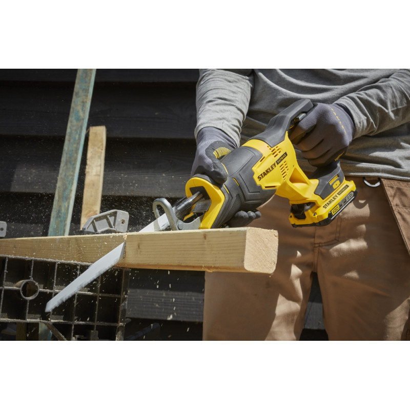 Scie sabre sans fil SFMCS300D2K-QW 18 V | STANLEY FATMAX