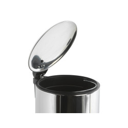 Poubelle à pédale acier inoxydable brillante 5 L PRACTO HOME Poubelle à pédale acier inoxydable brillante 5 L PRACTO HOME
