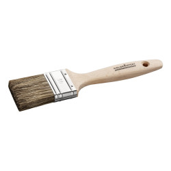 Pinceau plat en bois pour lasure ou vernis 60 mm COLOR EXPERT