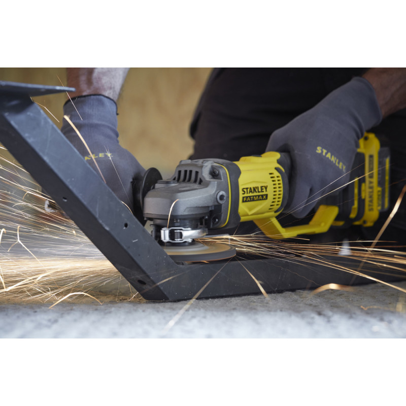 Meuleuse d'angle sur batterie SFMCG400B-XJ 18 V STANLEY FATMAX Meuleuse d'angle sur batterie SFMCG400B-XJ 18 V STANLEY FATMAX