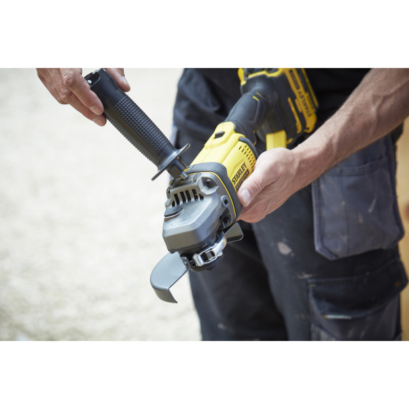 Meuleuse d'angle sur batterie SFMCG400B-XJ 18 V STANLEY FATMAX Meuleuse d'angle sur batterie SFMCG400B-XJ 18 V STANLEY FATMAX
