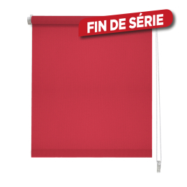 Store enrouleur tamisant rouge 90 x 190 cm MADECO