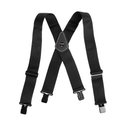 Bretelles Élastiques Noires – Style & Confort | KWB