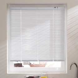 Store vénitien blanc 125 x 175 cm MADECO Store vénitien blanc 125 x 175 cm MADECO