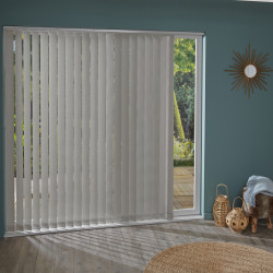 Kit store à lamelles verticales grises 250 x 260 cm MADECO