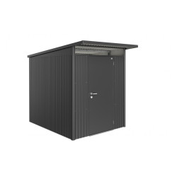 Abri de jardin métal AvantGarde BIOHORT gris foncé | BIOHORT