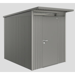 Abri de jardin métal AvantGarde BIOHORT gris 1,8x2,6m | BIOHORT